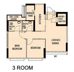 Blk 183C Marsiling Greenview (Woodlands), HDB 3 Rooms #597523711